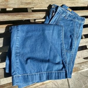 Anthropologie pilcro wide leg jeans